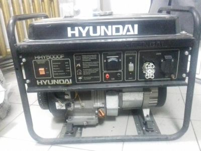 Лот: 10540428. Фото: 1. Электрогенератор Бензиновый Hyundai... Бензо-, мотоинструмент