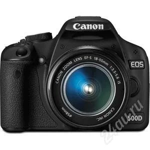 Лот: 2612069. Фото: 1. Продам Фотоаппарат CANON EOS 500D... Цифровые зеркальные