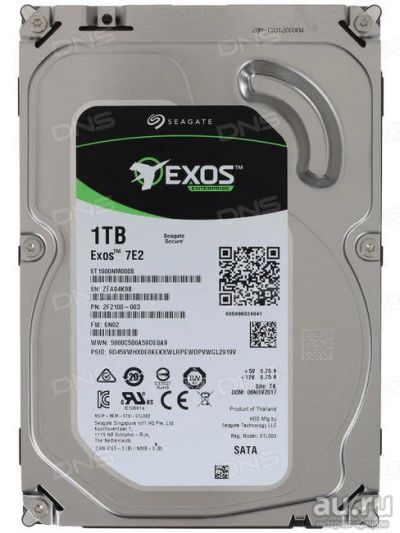 Лот: 15660107. Фото: 1. Жесткий диск Seagate 7200 Exos... Жёсткие диски (HDD)