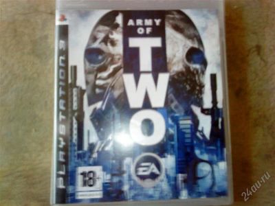 Лот: 1201069. Фото: 1. Игра на PS3: Army of Two. Игры для консолей