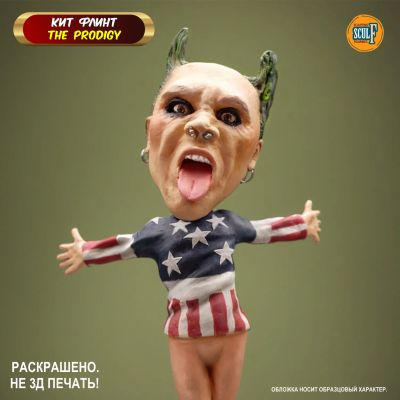 Лот: 25364372. Фото: 1. Фигурка Кит Флинт Keith Flint... Фигурки, статуэтки