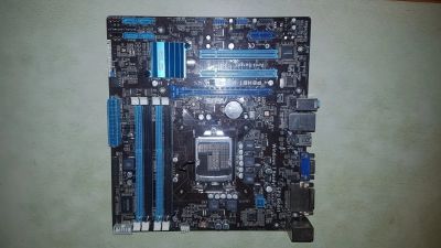 Лот: 15486776. Фото: 1. P8H61-M2/SI + CElERON G530+ кулер. Материнские платы