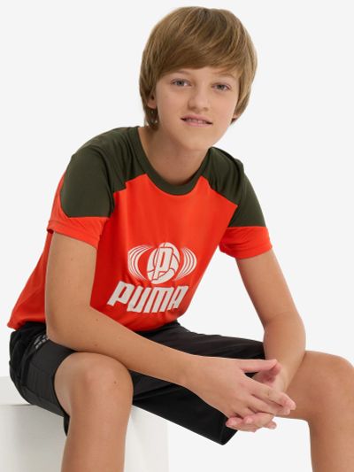 Лот: 23451878. Фото: 1. Футболка для мальчиков PUMA Active... Другое (спортивная одежда)