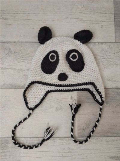 Лот: 11161212. Фото: 1. Шапочка шапка панда. Головные уборы