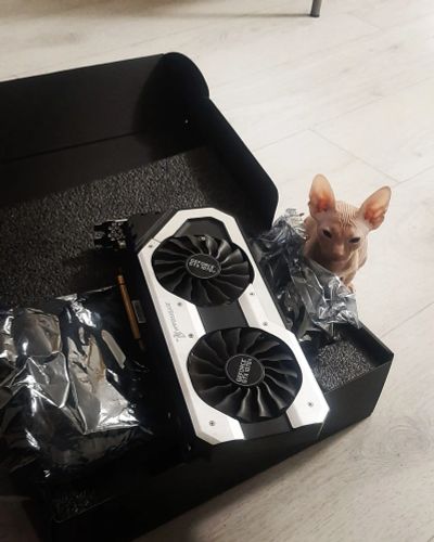 Лот: 19279751. Фото: 1. Видеокарта gtx 1070ti. Видеокарты