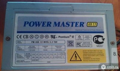 Лот: 9291791. Фото: 1. Power Master PM 350-12 INTEL 2... Корпуса, блоки питания