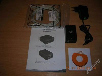 Лот: 664515. Фото: 1. 1 портовый USB сервер AGESTAR. Маршрутизаторы (роутеры)