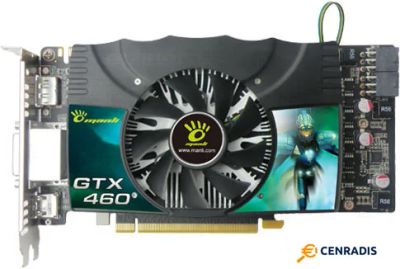 Лот: 7811880. Фото: 1. GeForce GTX460. 1gb. (1024mb... Видеокарты