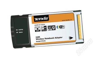 Лот: 855866. Фото: 1. Wi-Fi адаптер PCMCIA Tenda W54C. WiFi, Bluetooth адаптеры