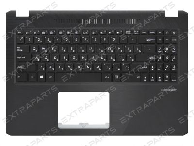Лот: 18920651. Фото: 1. Топ-панель Asus X570DD черная... Клавиатуры для ноутбуков