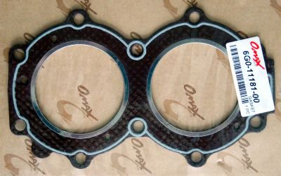 Лот: 21365876. Фото: 1. Прокладка головки YAMAHA 25A 6G0-11181-00. Запчасти для лодок, катеров, лодочных моторов