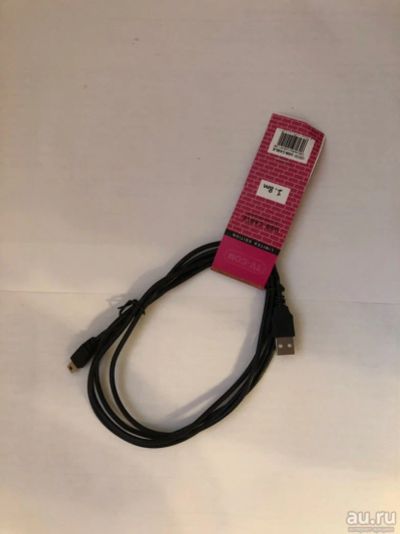Лот: 13548960. Фото: 1. Кабель Mini USB 1.8m Оптом. Дата-кабели, переходники
