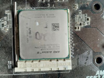 Лот: 17564618. Фото: 1. AMD Athlon 2 и мать. Процессоры