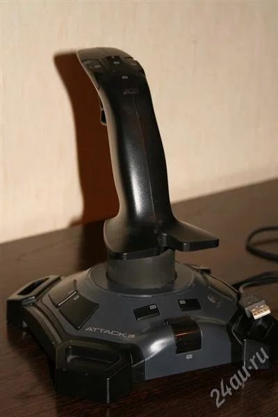 Лот: 2477859. Фото: 1. Продам джойстик Logitech attack... Рули, джойстики