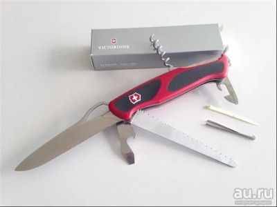 Лот: 15392020. Фото: 1. Складной нож Victorinox RangerGrip... Ножи, топоры