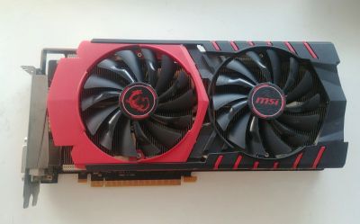 Лот: 14460304. Фото: 1. Видеокарта MSI AMD Radeon R9 390... Видеокарты