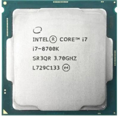 Лот: 21005863. Фото: 1. Процессор I7-8700k. Процессоры