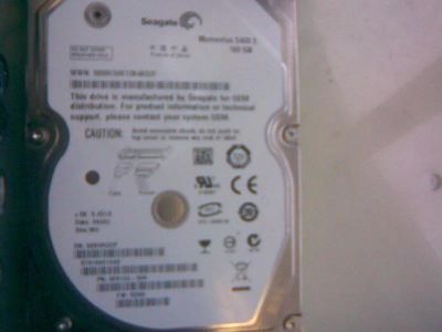 Лот: 167818. Фото: 1. Винчестер 160Gb Seagate 2.5... Жёсткие диски (HDD)