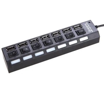 Лот: 4657972. Фото: 1. USB 2.0 HUB (хаб / разветвитель... USB хабы