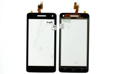 Лот: 9631601. Фото: 1. Тачскрин Explay Fresh черный Бесплатная... Дисплеи, дисплейные модули, тачскрины