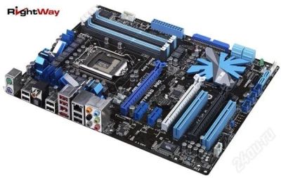 Лот: 1093904. Фото: 1. Топовая плата Socket 1156 Asus... Материнские платы