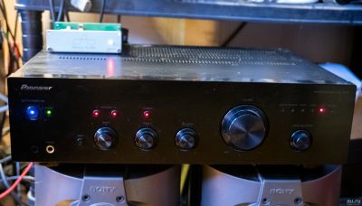 Лот: 17810722. Фото: 1. Усилитель интегральный Pioneer... Усилители, эквалайзеры