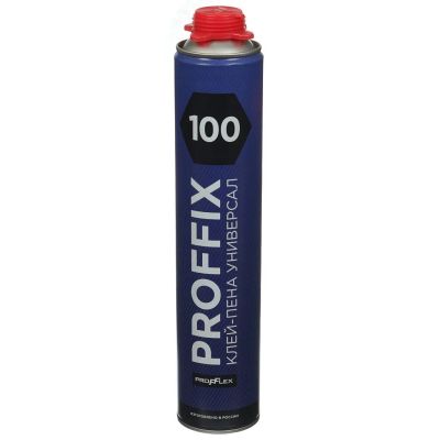 Лот: 24096496. Фото: 1. Клей-пена Profflex, Proffix, 850... Клеи, герметики, пена монтажная, клейкие ленты