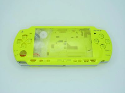 Лот: 4143309. Фото: 1. Корпус для PSP 2000 лимонно -... Другое (игровые приставки, консоли, видеоигры)