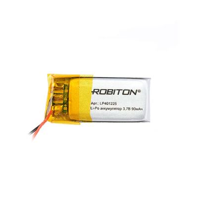 Лот: 11828240. Фото: 1. Аккумулятор Robiton LP401225 90mAh... Батарейки, аккумуляторы, элементы питания