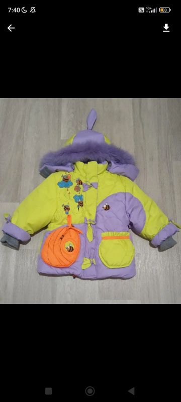 Лот: 19923511. Фото: 1. Продам зимний костюм (86-92). Верхняя одежда