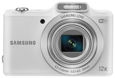 Лот: 4554067. Фото: 1. Фотокамера Samsung WB50F White... Цифровые компактные