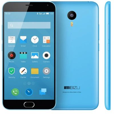 Лот: 8068212. Фото: 1. Смартфон Meizu M2 Note Blue LTE... Смартфоны
