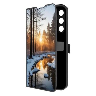 Лот: 25135136. Фото: 1. Чехол Krutoff Eco Book "Весна... Чехлы, бамперы