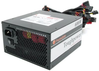 Лот: 7987062. Фото: 1. Thermaltake Toughpower 600W Б... Корпуса, блоки питания