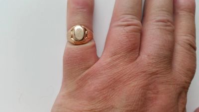 Лот: 11741870. Фото: 1. кольцо печатка советское золото... Кольца, перстни