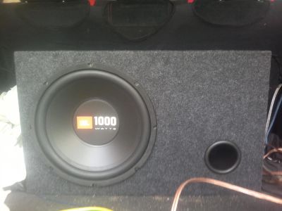 Лот: 4067553. Фото: 1. сабвуфер jbl cs 1214 в коробе... Сабвуферы