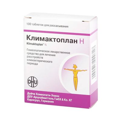 Лот: 23986697. Фото: 1. Климактоплан Н таб. №100. Лекарства