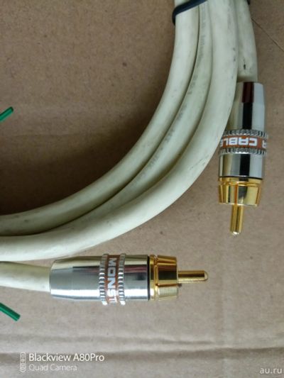Лот: 16403608. Фото: 1. Monster cable interlink 201 SW... Шнуры, кабели, разъёмы