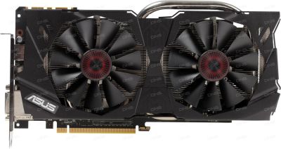 Лот: 15243658. Фото: 1. Asus GeForce GTX 970 [STRIX-GTX970-DC2OC-4GD5... Видеокарты
