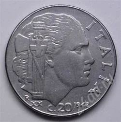 Лот: 149318. Фото: 1. Италия. 20 чентезимо 1942г. Идеал... Европа