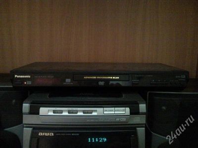 Лот: 513858. Фото: 1. DVD плеер PANASONIC S27. DVD, Blu-Ray плееры
