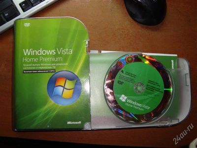 Лот: 1064051. Фото: 1. Windows Vista Home Premium лицензия. Системные