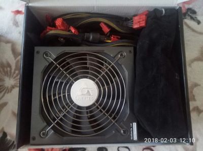 Лот: 10982460. Фото: 1. Блок питания Chieftec 800W [APS-800C... Корпуса, блоки питания
