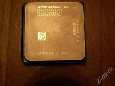 Лот: 670675. Фото: 1. Процессор AMD Athlon 64 3500... Процессоры