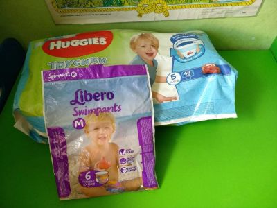 Лот: 16153361. Фото: 1. Подгузники, памперсы Huggies... Детская гигиена