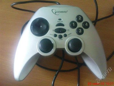 Лот: 596237. Фото: 1. Игровой USB джостик GEMBIRD. Другое (комплектующие)