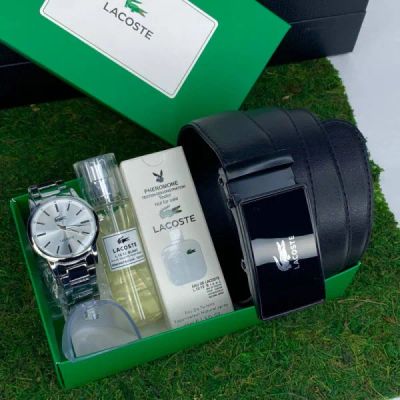 Лот: 19902857. Фото: 1. Подарочный набор для мужчин Lacoste. Подарки на 23 февраля