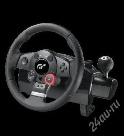 Лот: 349383. Фото: 1. Руль Logitech Driving Force GT. Рули, джойстики