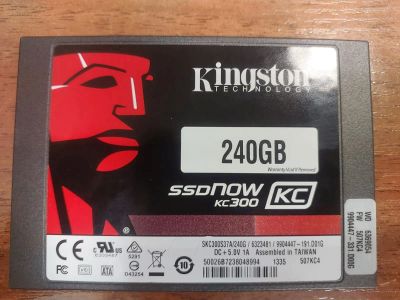 Лот: 21539527. Фото: 1. SSD накопитель Kingston skc300s37a240g... SSD-накопители