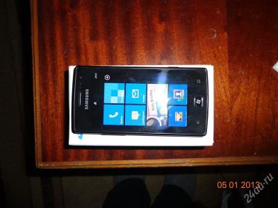 Лот: 2398740. Фото: 1. Samsung OMNIA W GT-I8350. Смартфоны